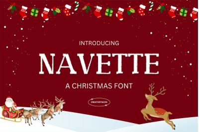 Navette Christmas Font