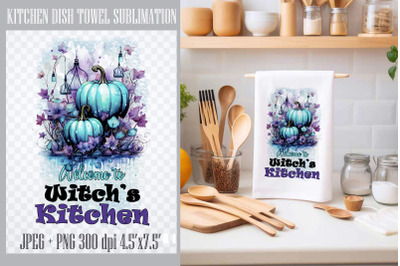 Halloween Kitchen| Kitchen Towel Sublimation PNG