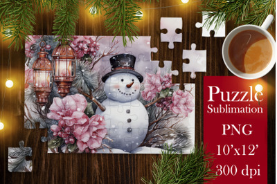 Christmas Puzzle PNG |Kids Puzzles Sublimation