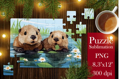 Groundhog Puzzle PNG |Kids Puzzles Sublimation