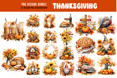 Autumn and Thanksgiving Design Pack