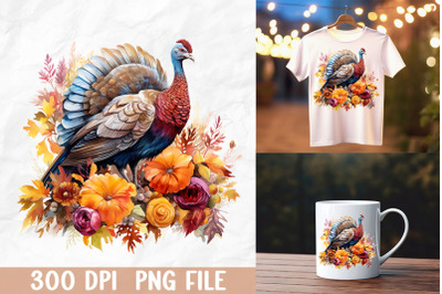 Thanksgiving Turkey Illustration