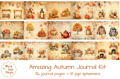 Amazing Autumn Junk Journal Kit