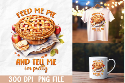 Feed Me Pie and Tea Design