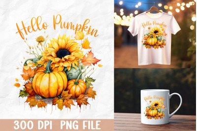 Hello Pumpkin Festive Design