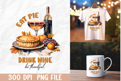 Enjoy Pie and Wine This Fall