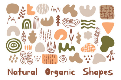 Natural Organic Shapes