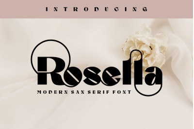 Rosella Modern Sans Serif Font