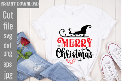 Merry Christmas SVG cut file&2C;Christmas SVG Design&2C; Christmas Tree Bund