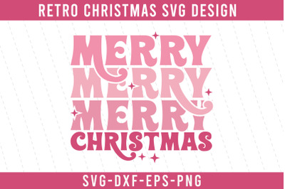 Pink Christmas Quote SVG EPS PNG