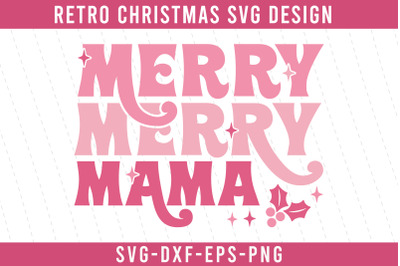 Pink Christmas Quote SVG EPS PNG