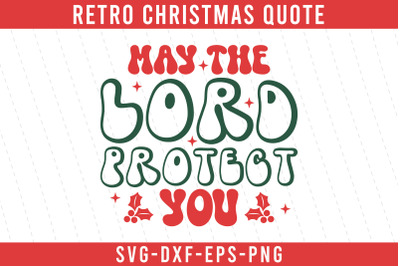 Retro Christmas Quote SVG EPS PNG