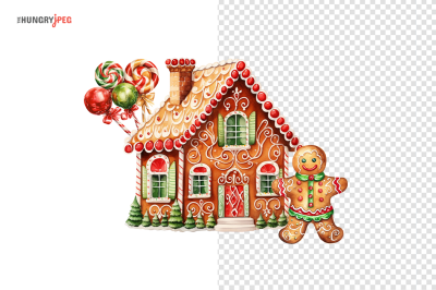 Christmas Gingerbread House