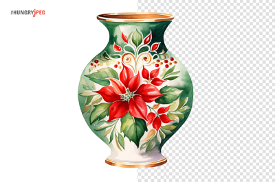 Christmas Vase