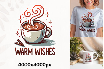 Warm Wishes with Cocoa Mug