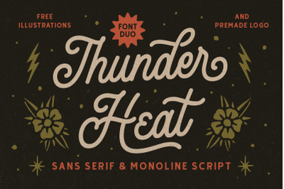 Thunder Heat - Monoline Sans Script