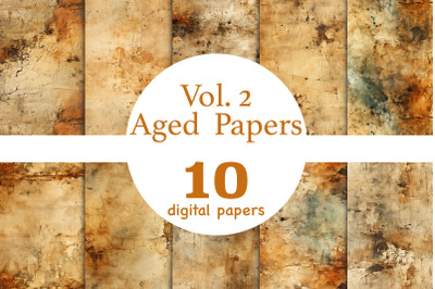 Aged Background Paper | Distressed Seamless Paper