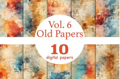 Old Paper Textures Collection | Antique Seamless Pattern