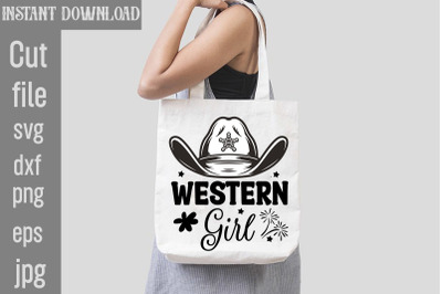 Western Girl SVg cut file&2C;Cowgirl Svg Png Bundle Howdy Yall Chase Drea