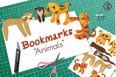 Bookmarks &quot;Animals&quot;. DIY crafts.