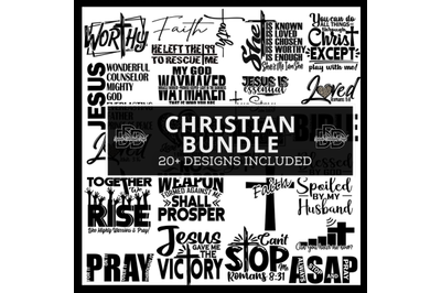 Christian svg bundle, Religious svg, Scripture svg, Bible Verse svg, B