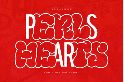 Perls Hearts Typeface