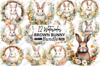 Brown Bunny Sublimation