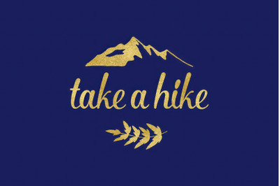 Take A Hike SVG