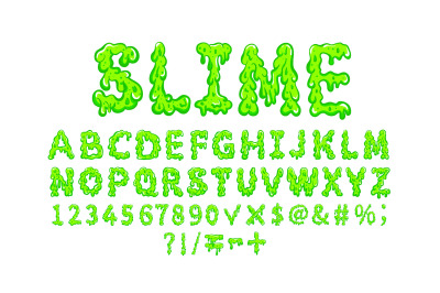 Slime vector alphabet