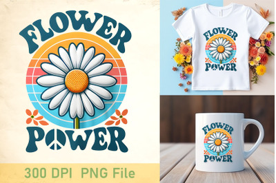 Flower Power Boho Hippie Art