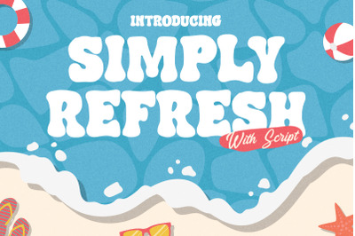 Simply Refresh - Playful Font Duo