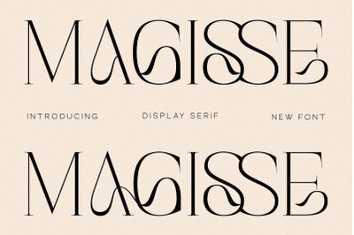 Magisse Typeface