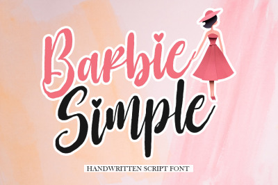 Barbie Simple Font