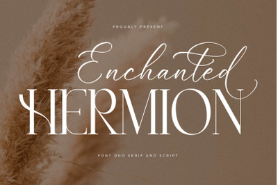 Enchanted Hermion Font Duo