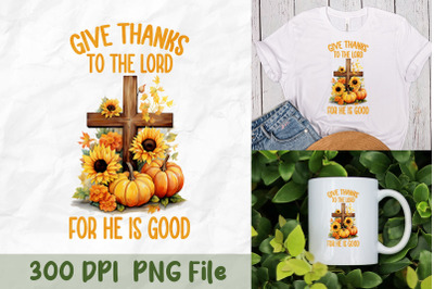 Give Thanks to the Lord Pumpkin