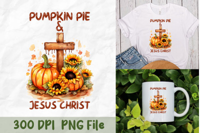 Pumpkin Pie Jesus Christ Blessing