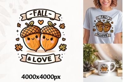 Acorn Love Fall Design