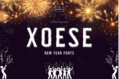 Xoese Happy New Year Font