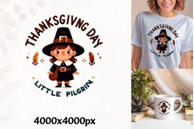 Little Pilgrim&#039;s Thanksgiving Day