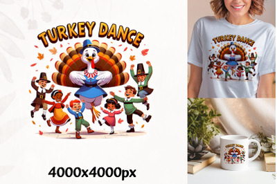 Turkey Dance Thanksgiving Jive