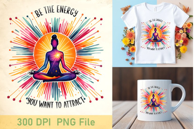 Yoga Wisdom Sunset Design