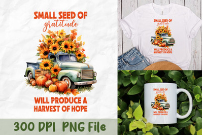 Harvest Hope from Small Seeds