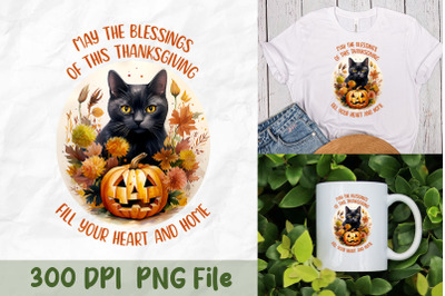 Blessings and Purring Thanksgiving