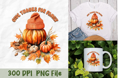 Giving Thanks with Pumpkin Charm