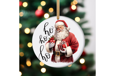 Ho Ho Ho Santa Claus PNG Sublimation Designs