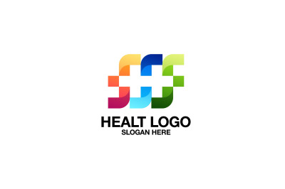 health vector template logo design