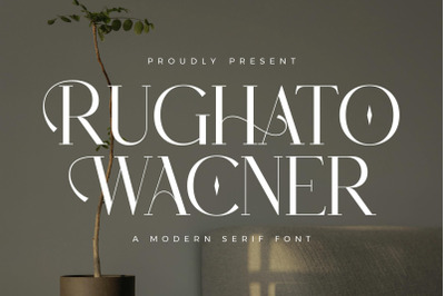RUGHATO WACNER Typeface