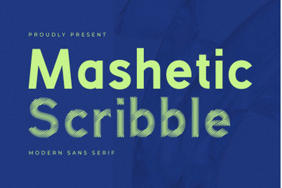 Mashetic Typeface