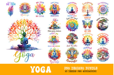 Yoga Art Bundle Pack