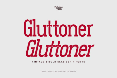Gluttoner Inktrap | Vintage &amp; Bold